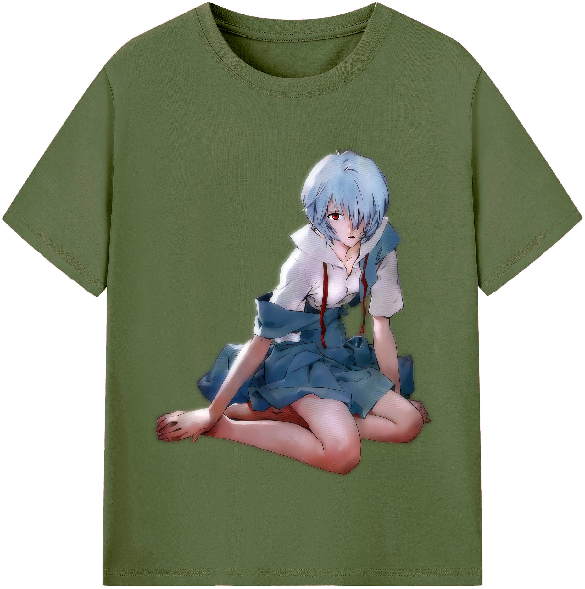 （画像用） EVA 新世紀エヴァンゲリオン 綿100％半袖Tシャツ（フロントプリント）